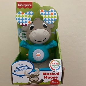 NWT Fisher Price Linkimals Moose
